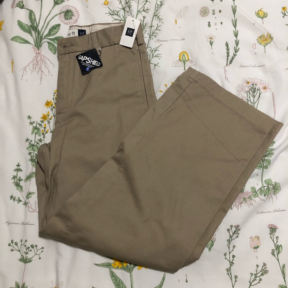 NWT Gap Kids Boys Easy Fit Regular Khaki Pants